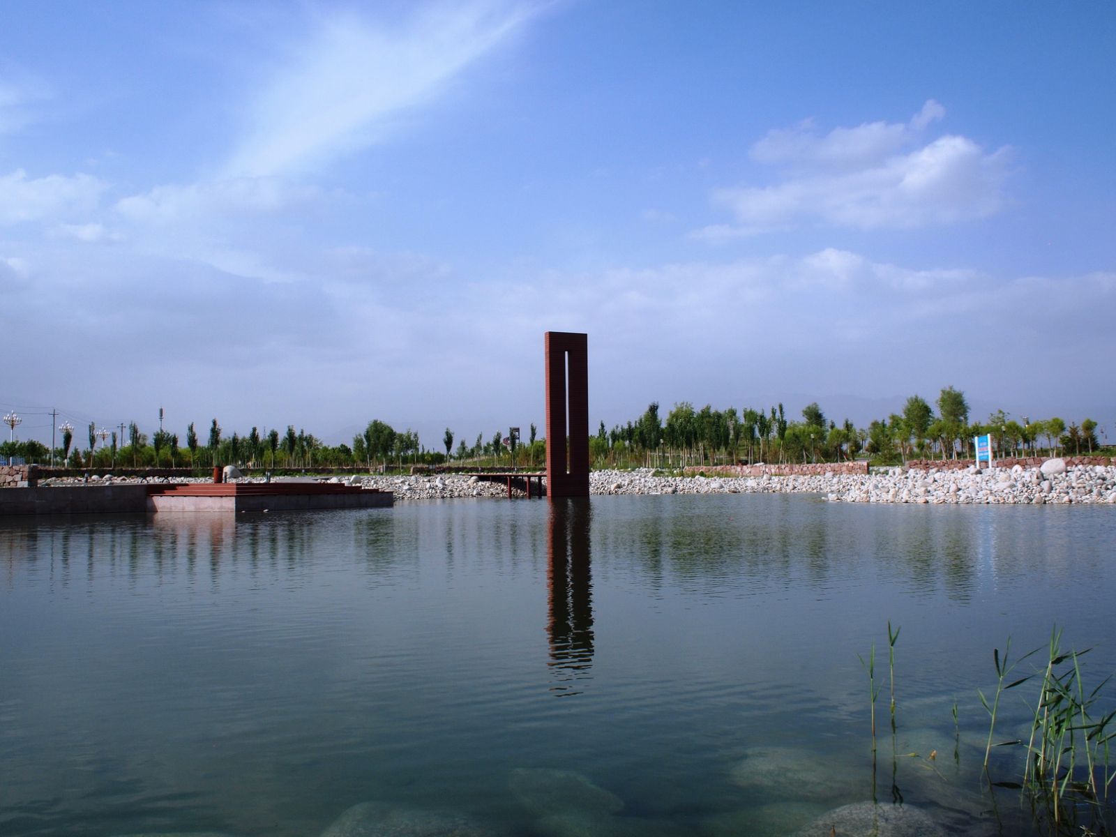 新疆巴州和碩濱河公園